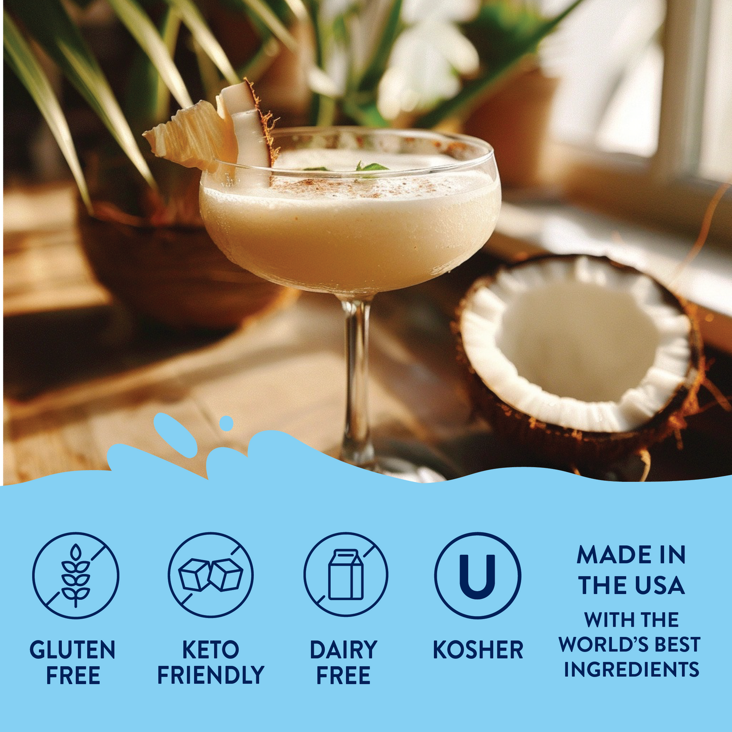 Coconut Syrup, Sugar Free - Jordan's Skinny Mixes