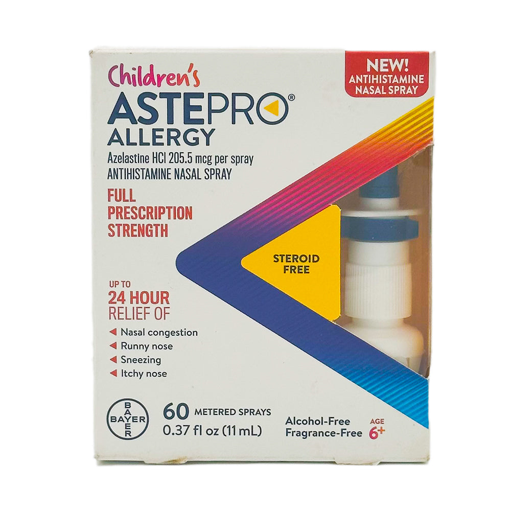 Astepro Children's Allergy Antihistamine Nasal Spray 60 Metered Sprays 1 Bottle