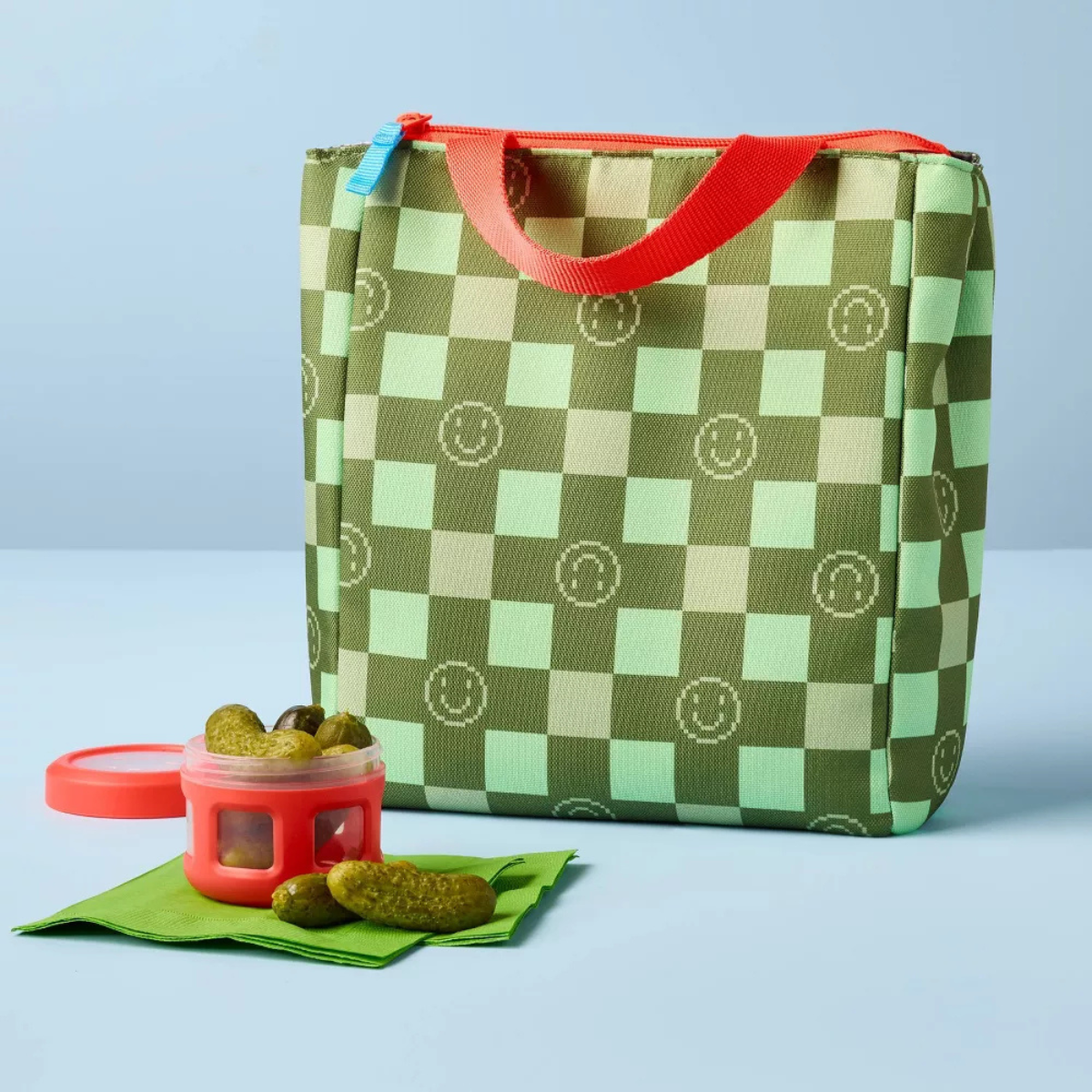 Lunch Bag, Checkered Smiles - Cat & Jack