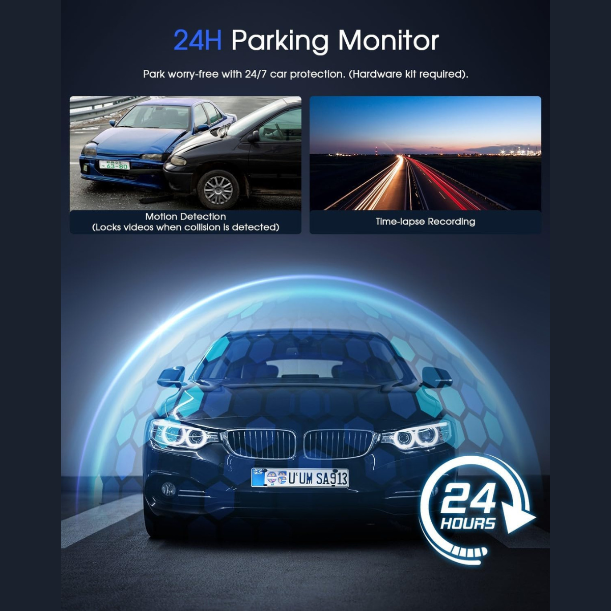 Dash Cam, WiFi 2k Loop Recording - Avylet - I Spy Deals