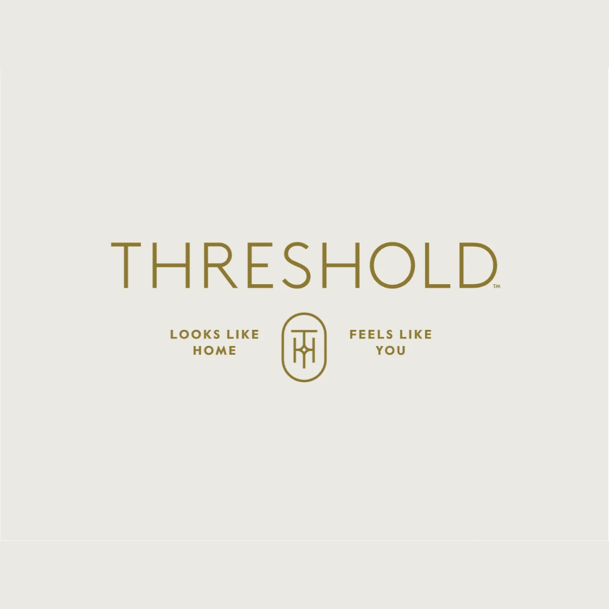 Threshold branded dry erase wall calendar with minimalist design for office or home use
