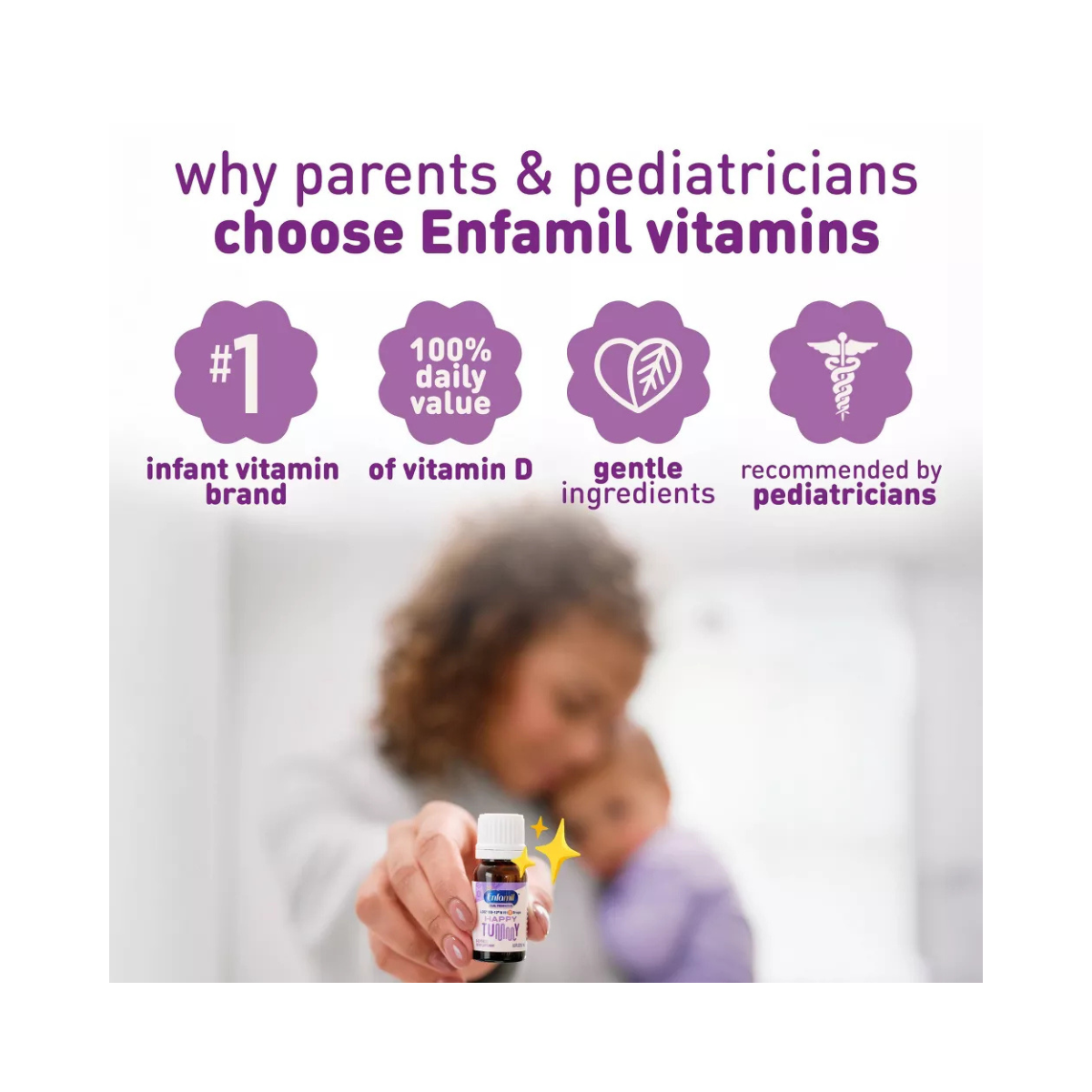 Enfamil Dual Probiotic Infant Daily Drops – 0.3 fl oz with Vitamin D, LGG & BB-12