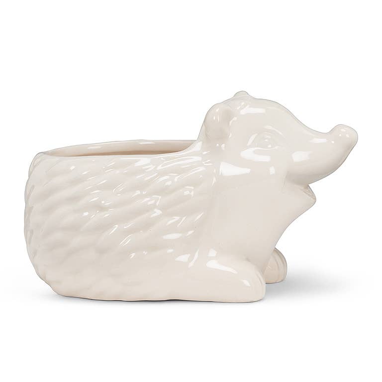 Small Planter, Hedgehog 5.5"L - Abbott