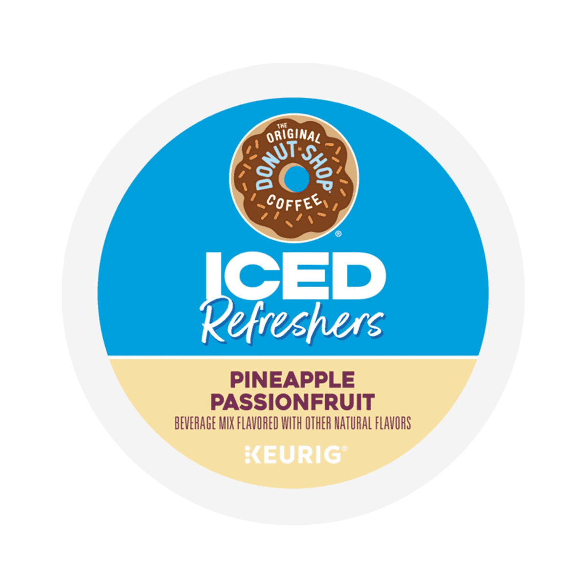 Pineapple Passionfruit Iced Refreshers K-Cup pod for coffee