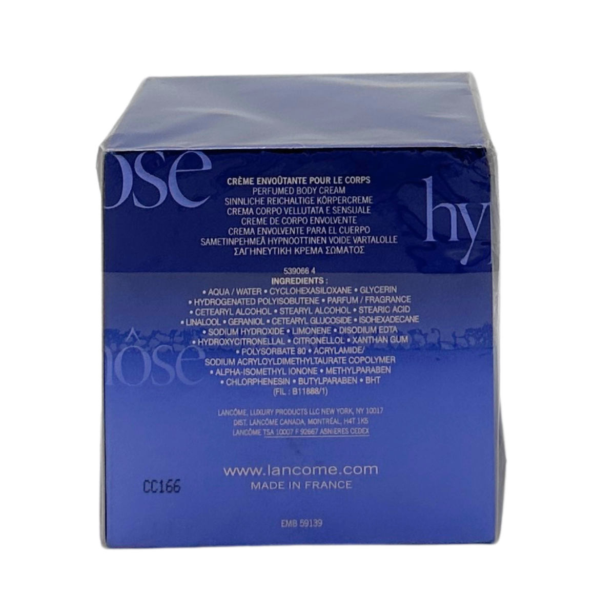 Lancôme Hypnôse Perfumed Body Cream – 200ml / 6.7 fl. oz. – Made in France