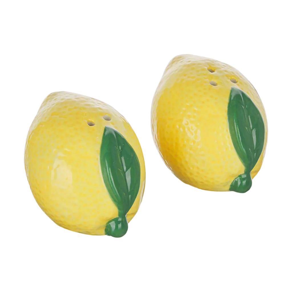 Salt & Pepper Shakers, Lemons - TrueLiving