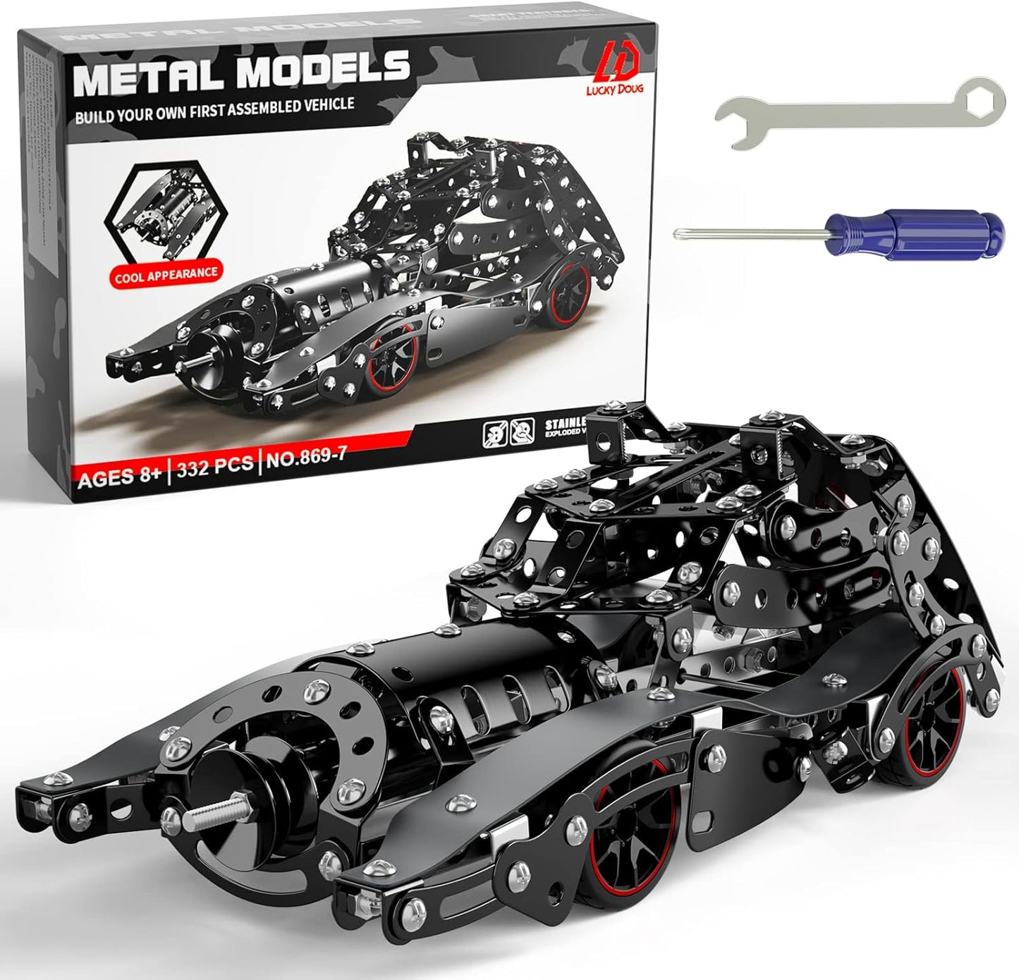 Metal Vehicle Model, Ages 8+ - Lucky Doug