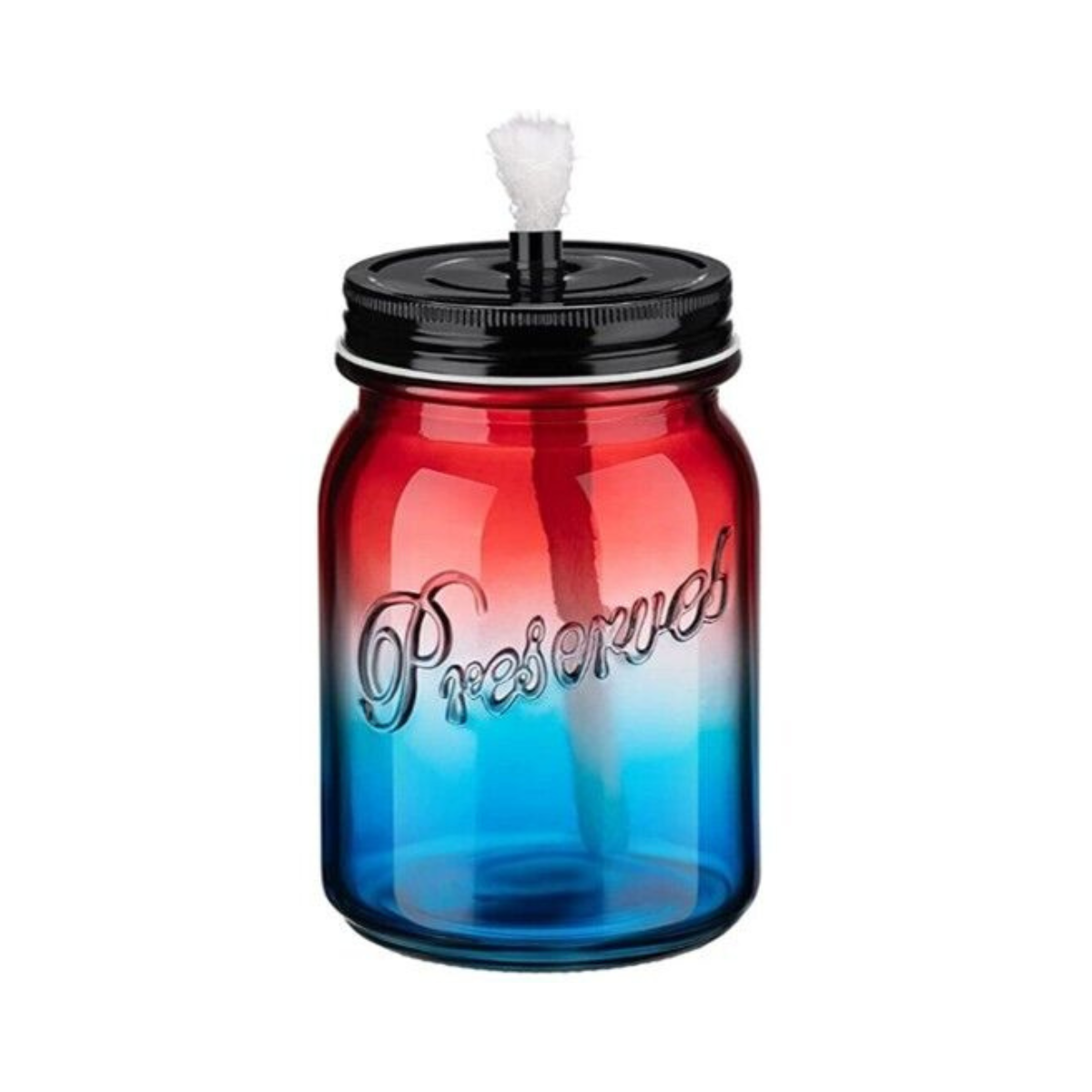 Mason Jar Lantern, Glass - DSC