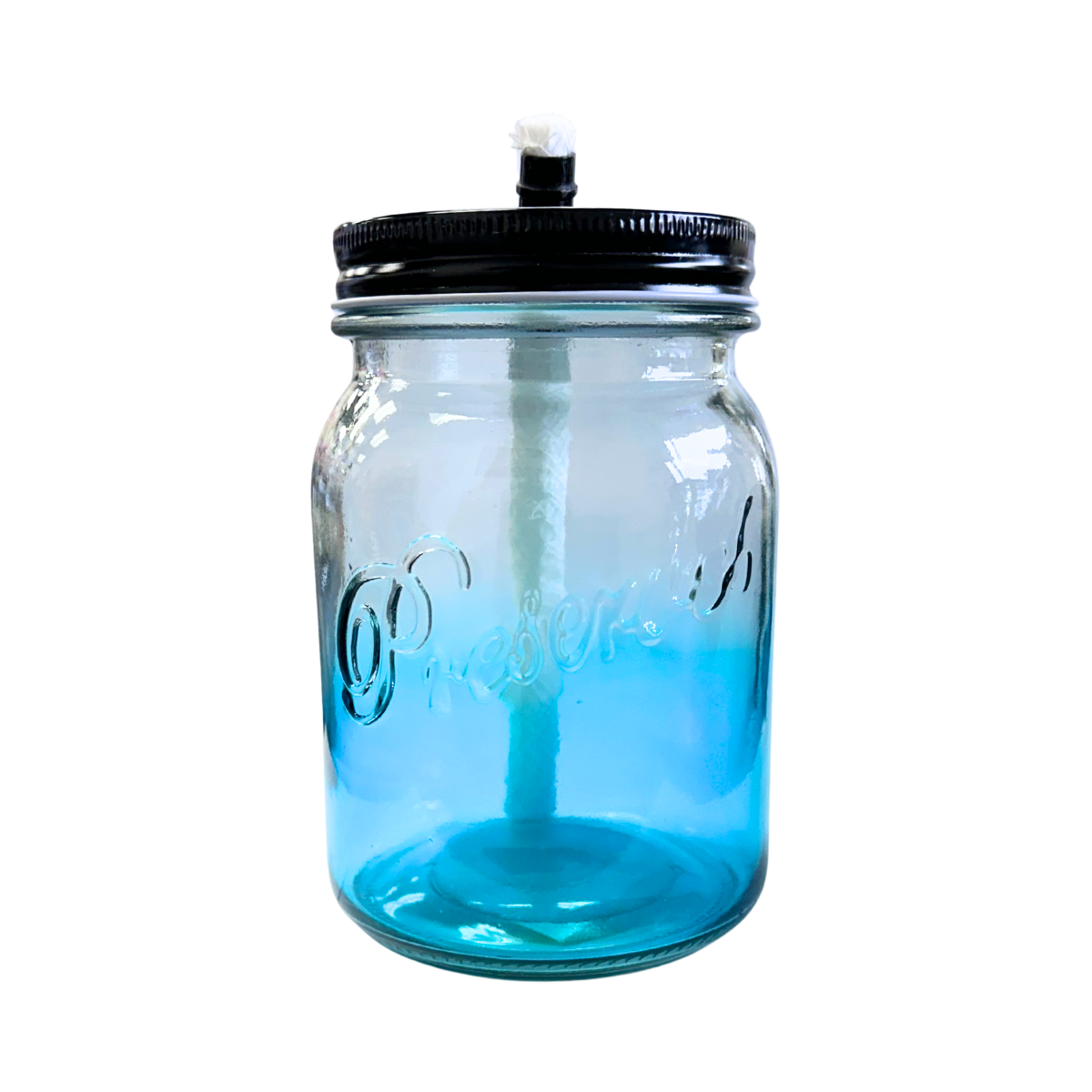 Mason Jar Lantern, Glass - DSC