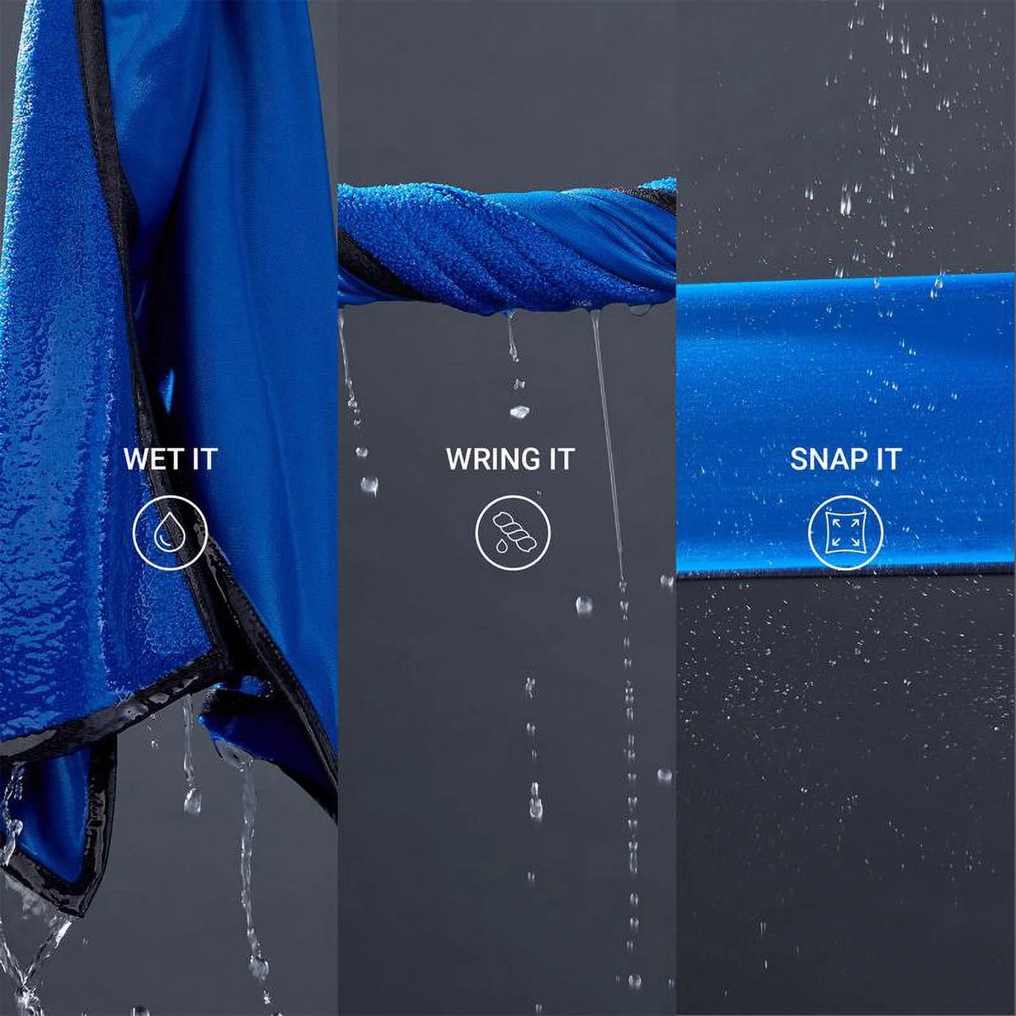 Instant Cooling Towel, Reusable - Mission