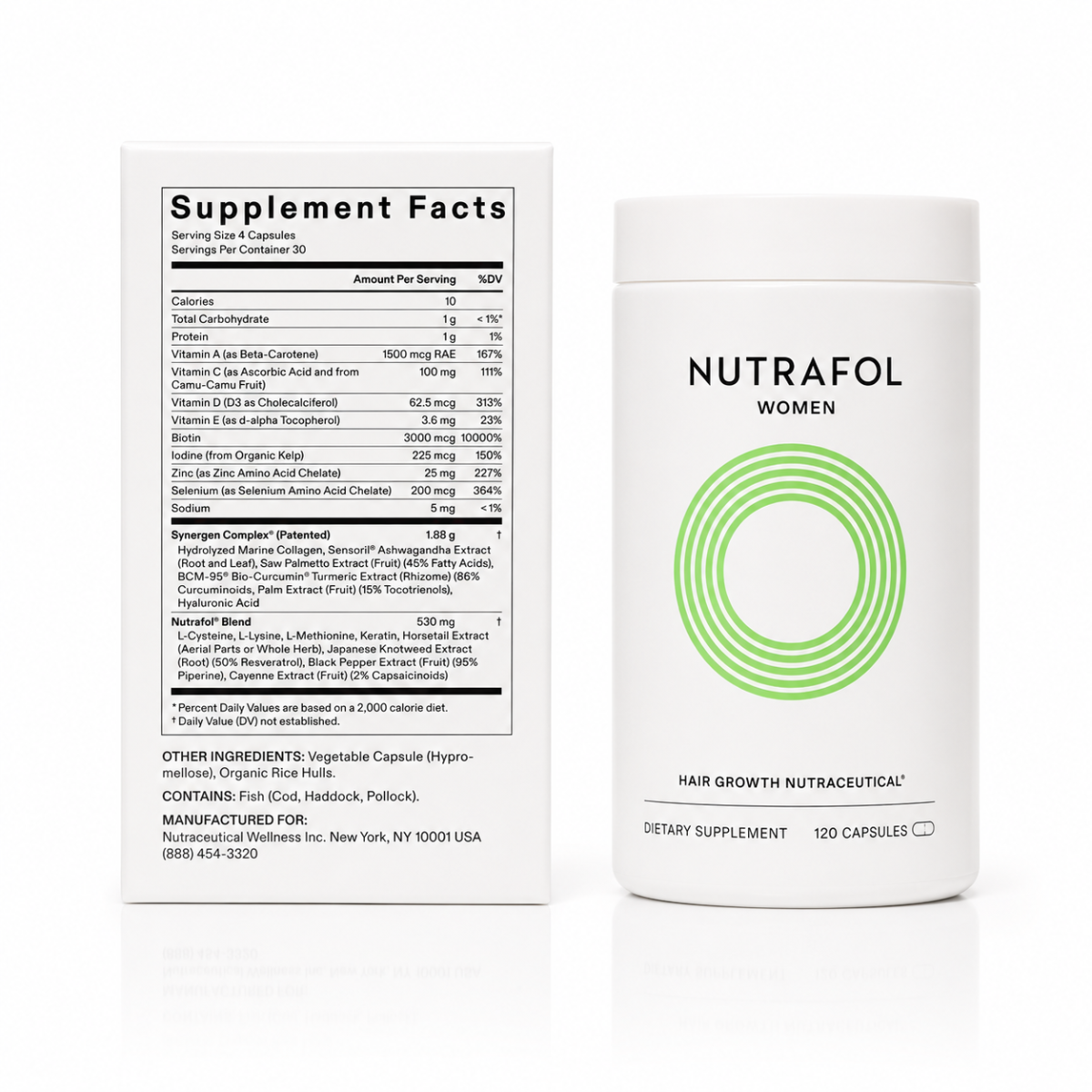 Nutrafol Women Hair Growth Supplement, 3 Month Pack