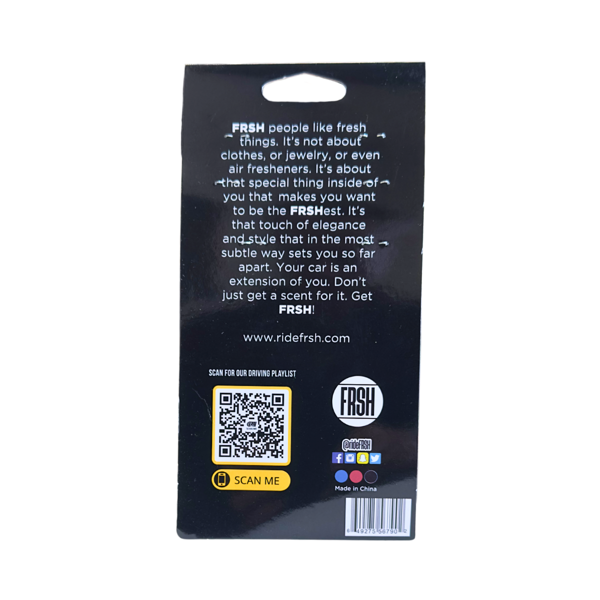 Vehicle Air Freshener, 3-Pack Variety - Ride FRSH - I Spy Deals