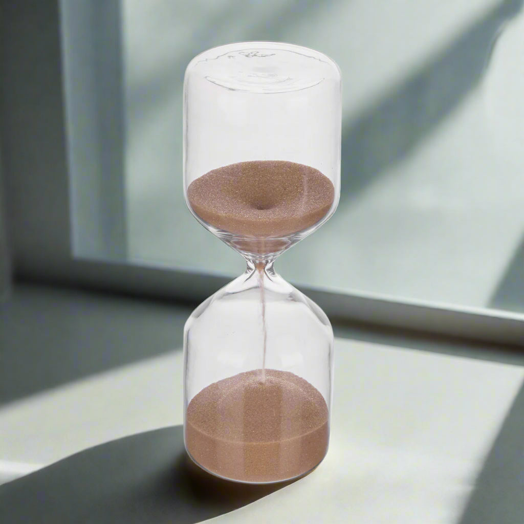 Decorative Sand Timer, Glass - TrueLiving