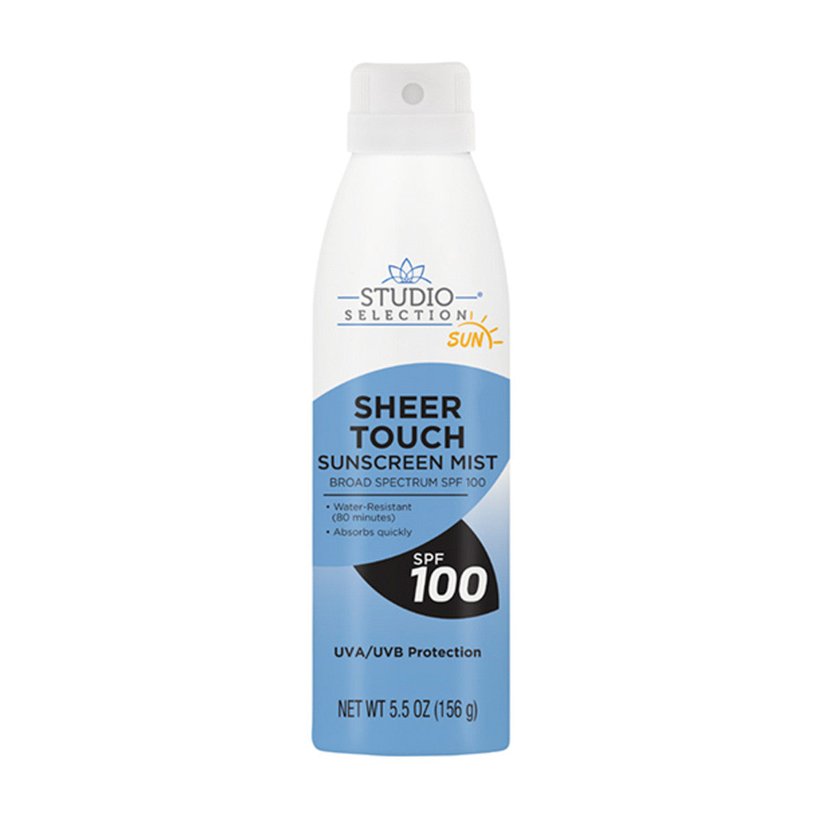 Sheer Touch Sunscreen Mist, SPF 100 - Studio Selection
