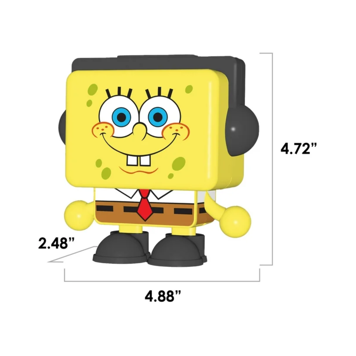 SpongeBob SquarePants BoomBot – Dancing Interactive Figure with Sounds, IPX5 Water Resistant
