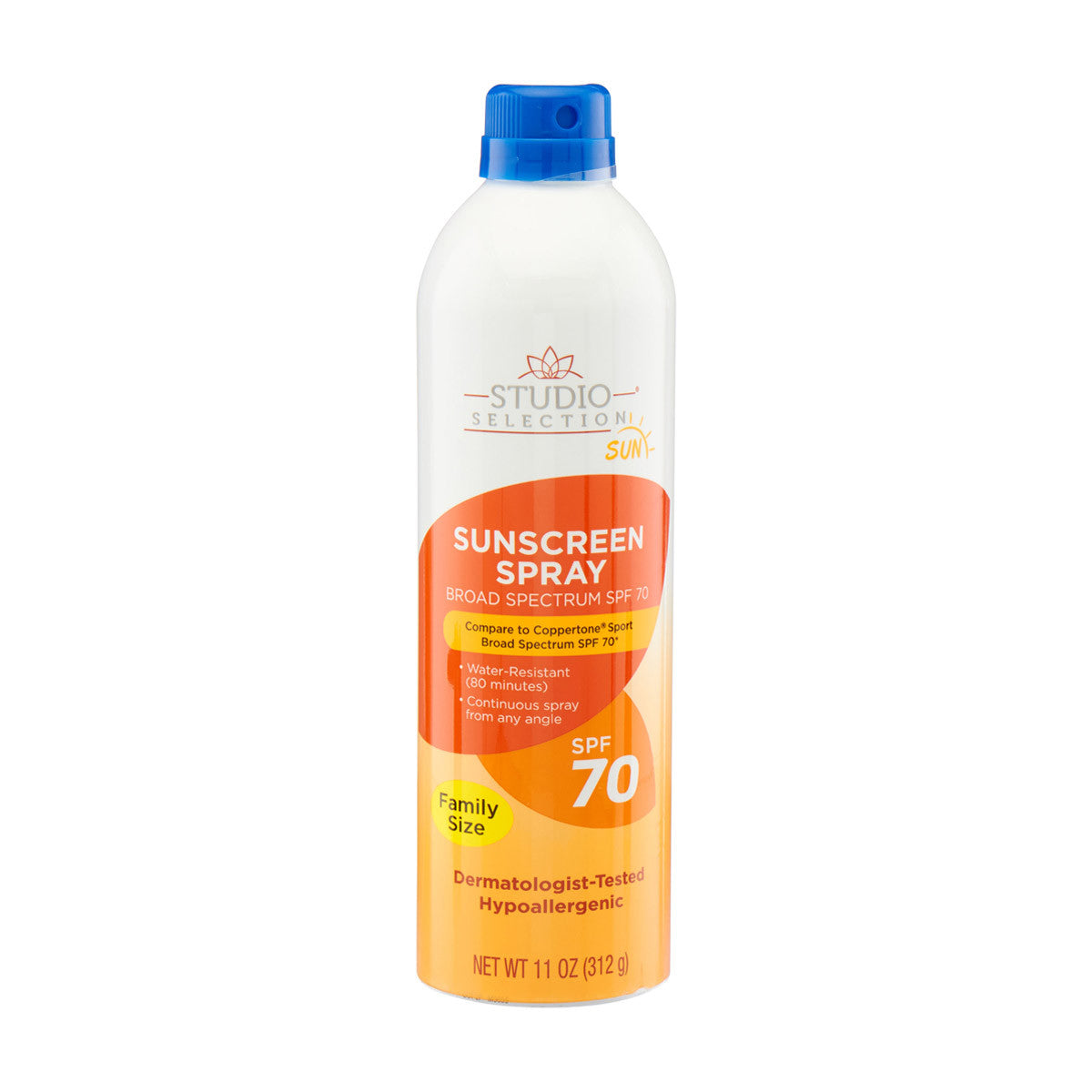 Sport Sunscreen Spray, SPF 70 11oz - Studio Selection