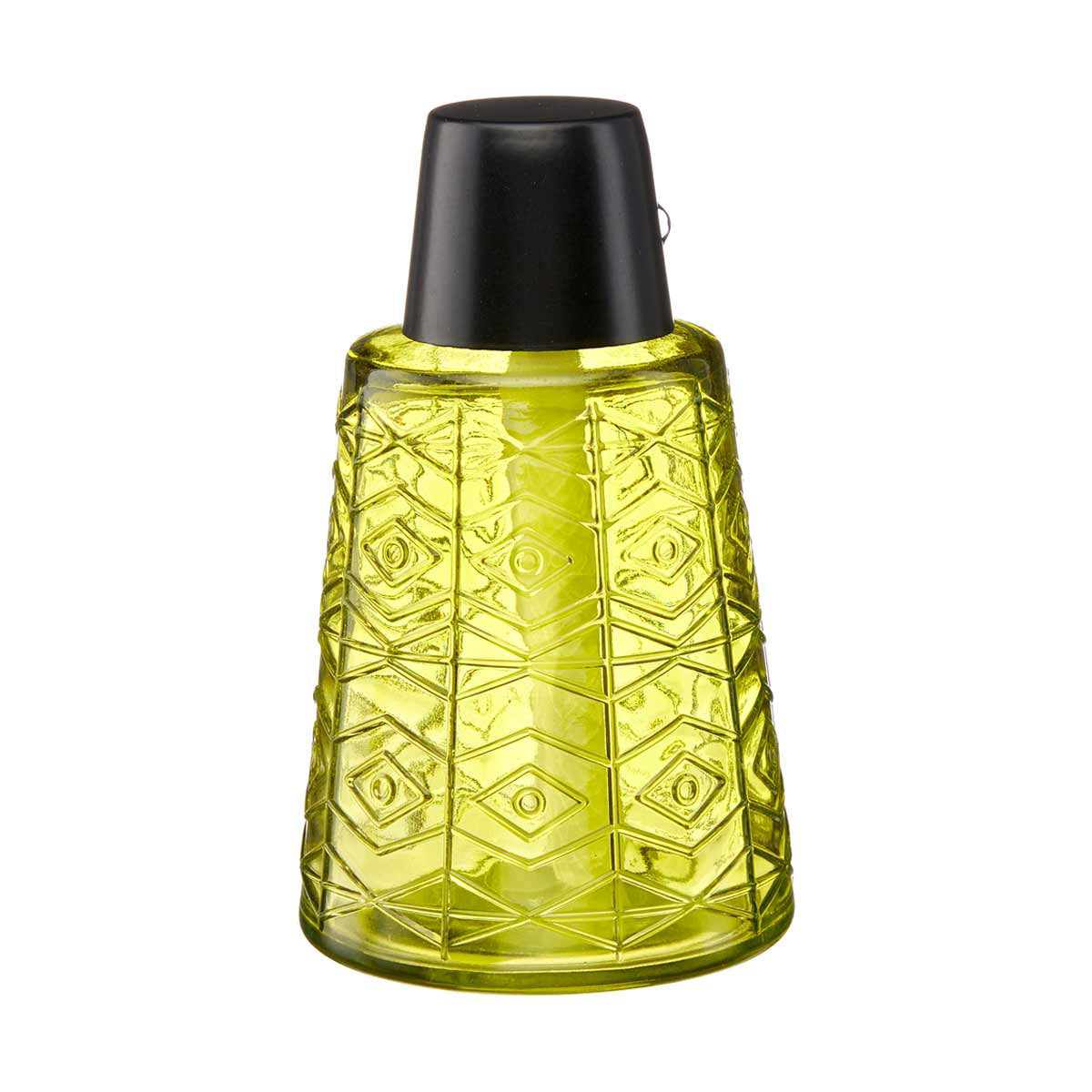 Tabletop Torch, Yellow Glass - DSC