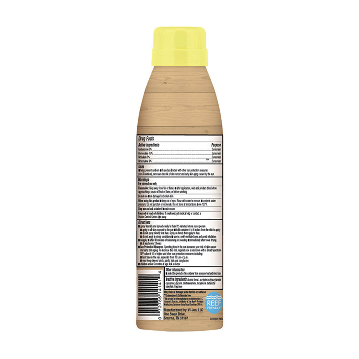 Sunscreen Spray, Fresh Banana SPF 50 - Wild Tropics