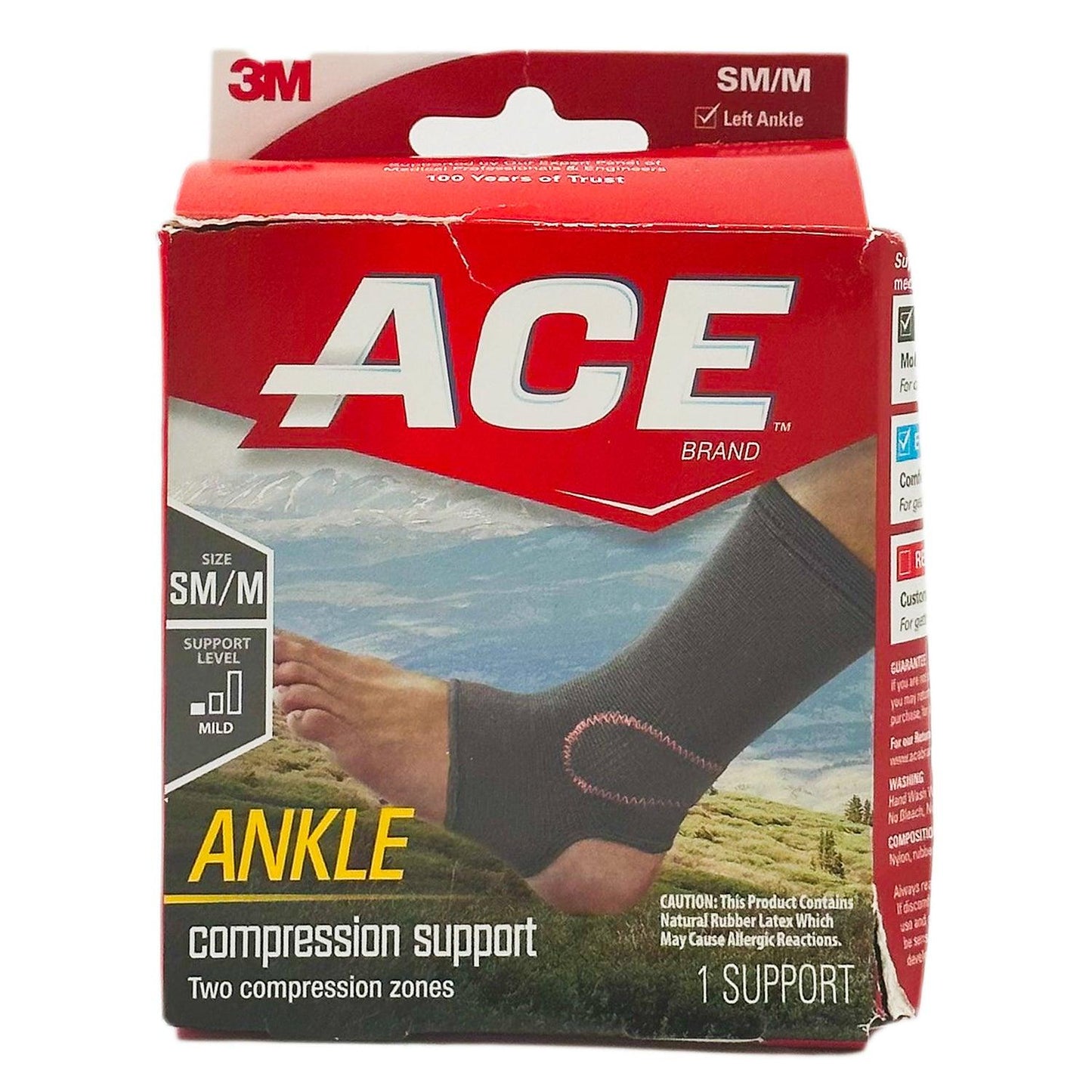 ace | ankle compression support | size SM / M - Home Revival Shop