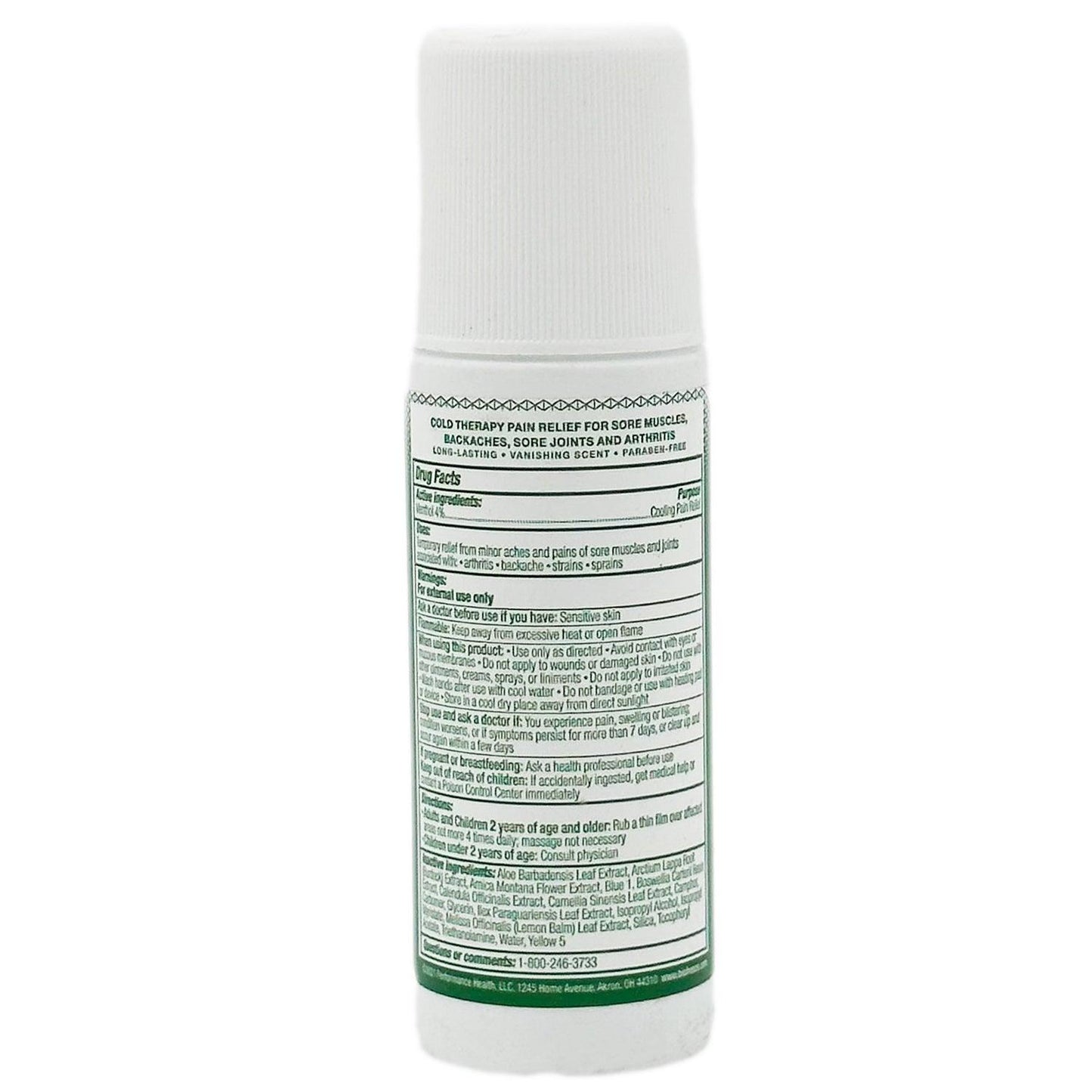 Biofreeze Roll-On Fast Acting Menthol Pain Relief 2.5 Fl Oz | BEST BY 05/25 - Home Revival Shop