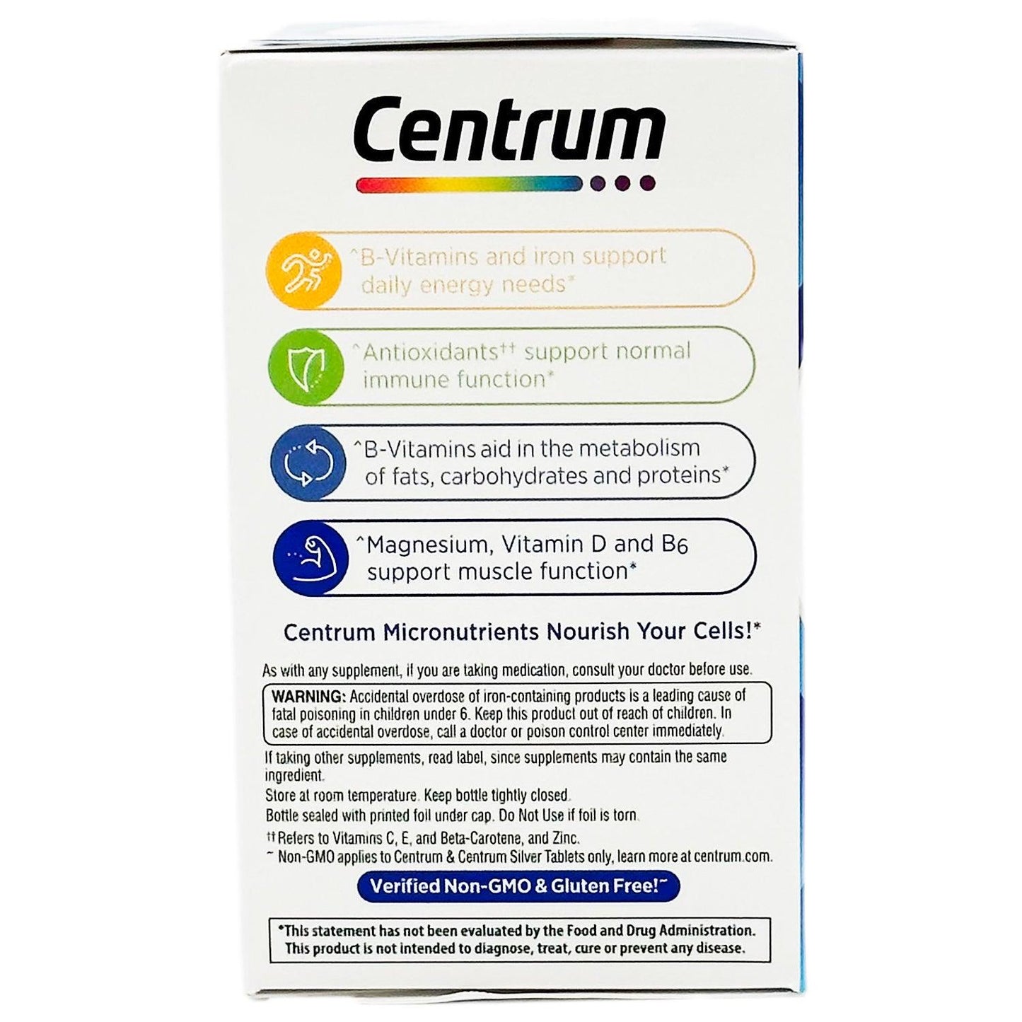 Centrum Men Multivitamin Supports Energy Immunity & More 120 Ct | BEST BY 02/24 - Home Revival Shop