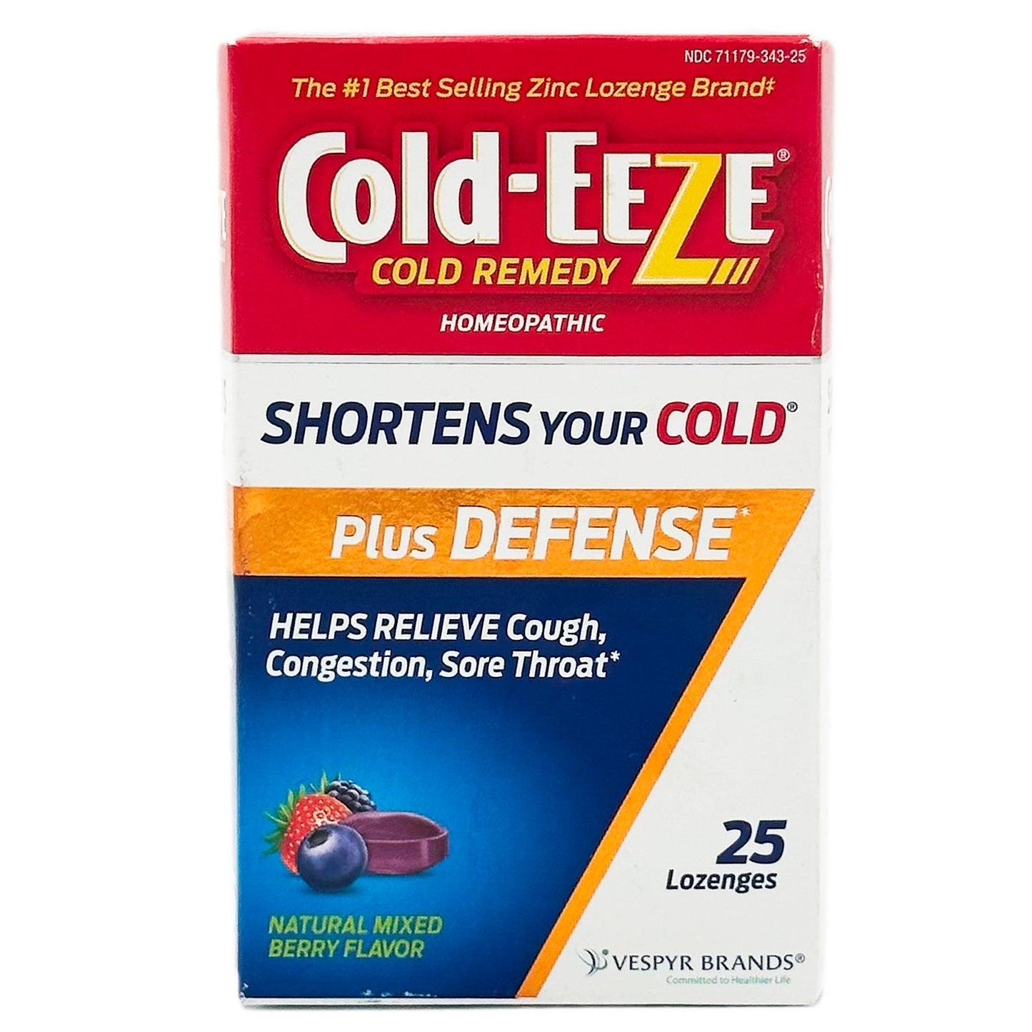 cold-eeze | homeopathic cold remedy mix berry lozenge | 25 ct - Home Revival Shop