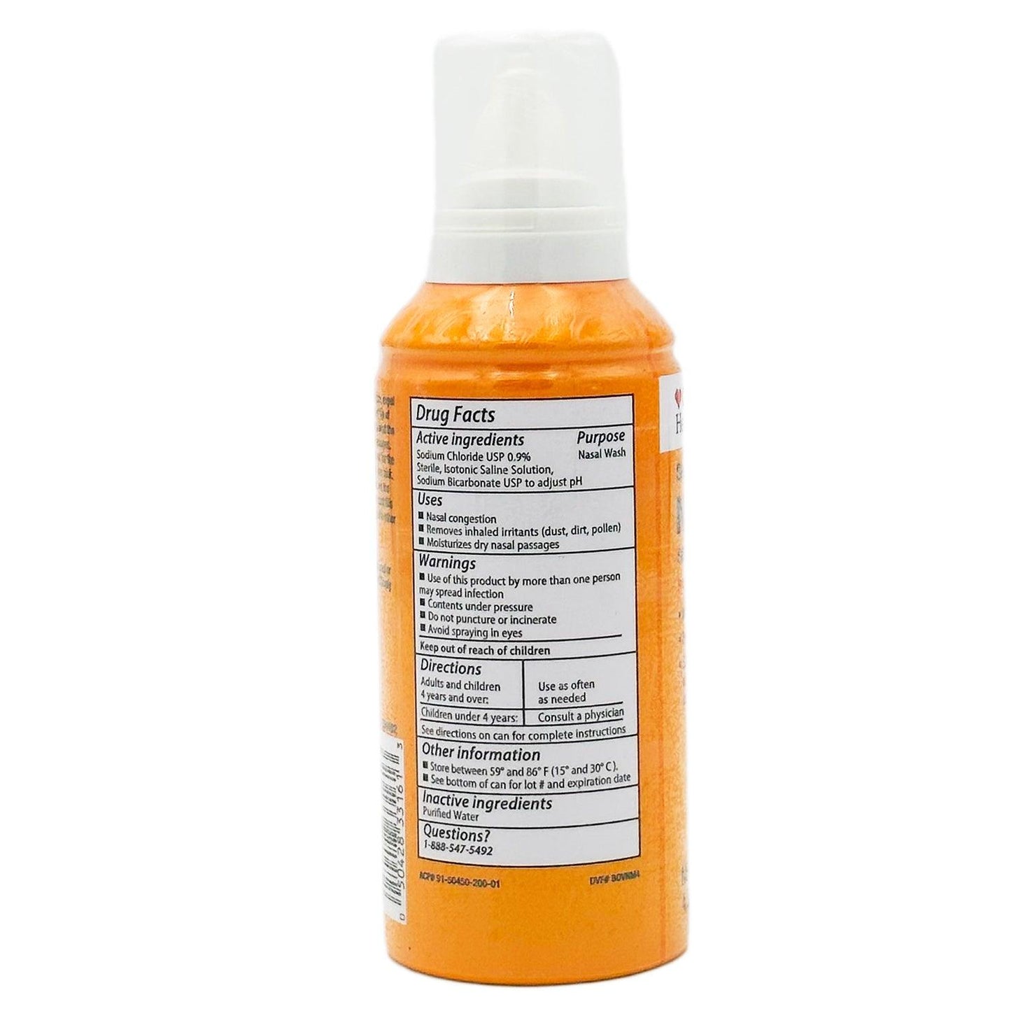 CVS Health Sterile Saline Nasal Wash Moisturizing Mist 4.5 Oz | BEST BY 09/25 - Home Revival Shop