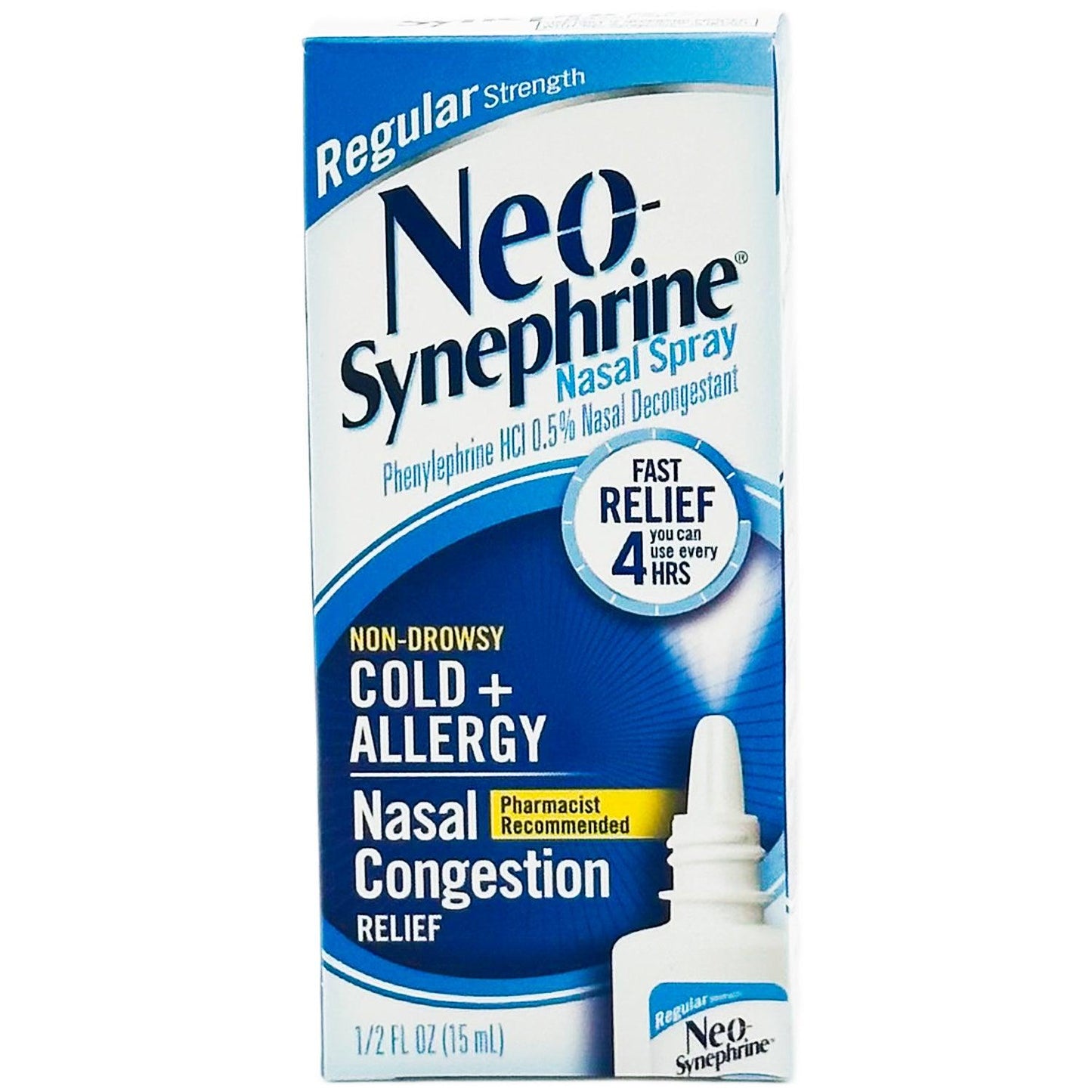 Neo-Synephrine Regular Strength Nasal Spray Cold + Allergy Fast Relief | 15 mL - Home Revival Shop