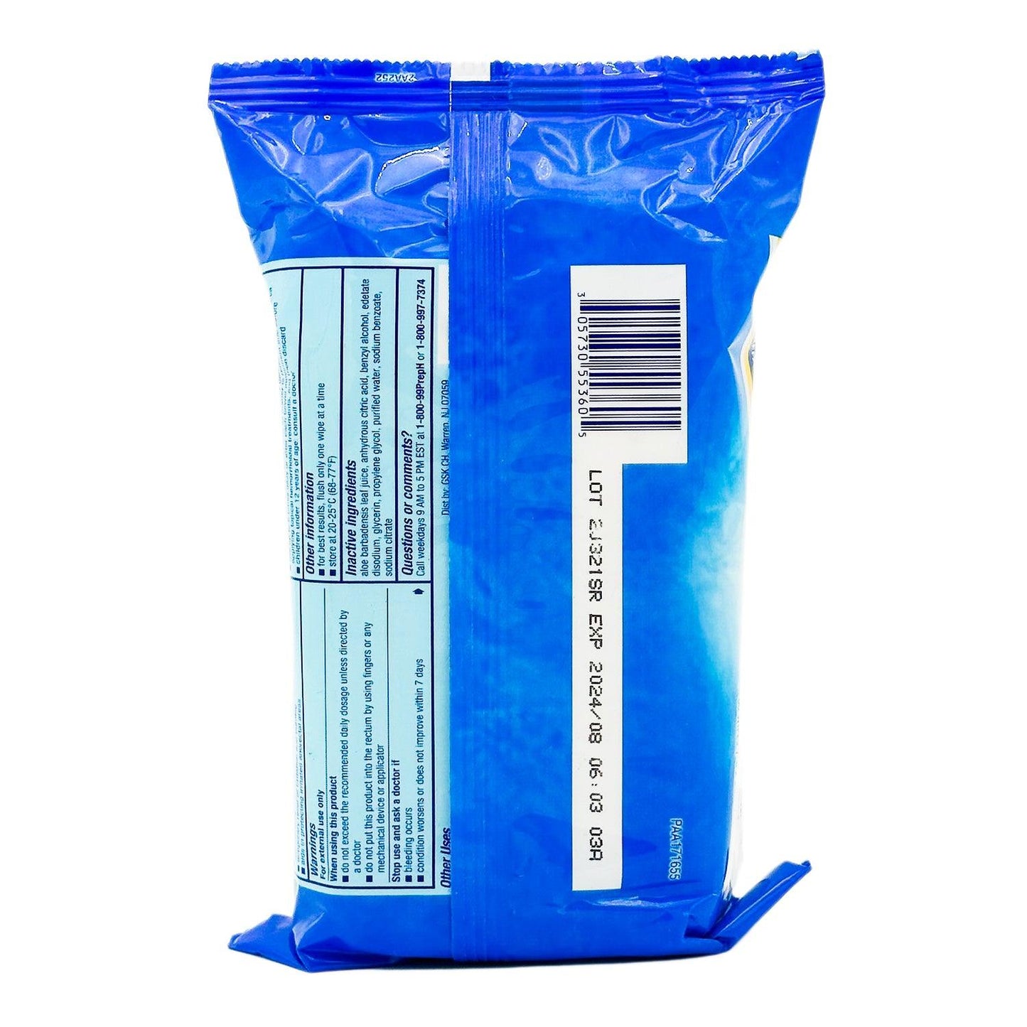 Preparation H Soothing Relief Hemorrhoidal Cooling Wipes 60 Ct | BEST BY 08/24 - Home Revival Shop
