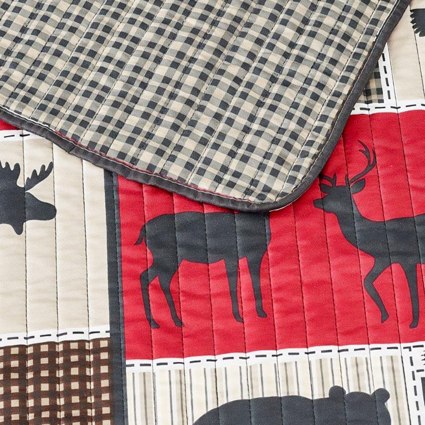 virah bella | quilt set 2 pc. | lodge themed bedding | twin - Home Revival Shop