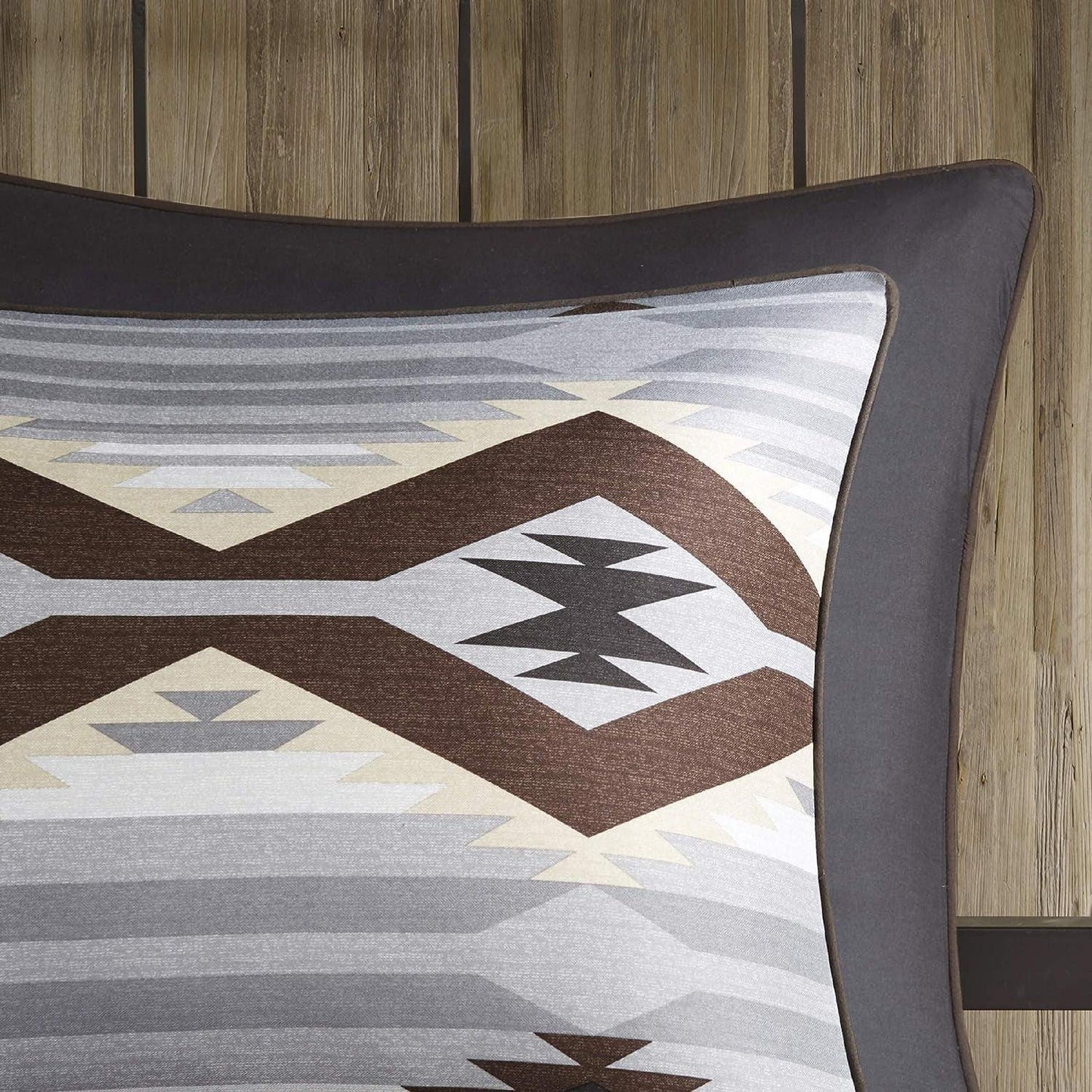 Woolrich Bitter Creek Oversized Comforter Set with Throw Pillows Brown FULL SIZE - Home Revival Shop
