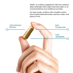BIYODE Gut Support Supplement 15-Day Cleanse, 30 Caps