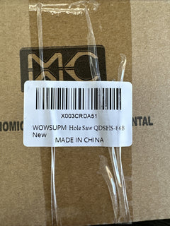 Diamond Hole Saw Drill Bit 3-3/8”