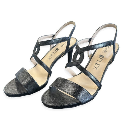 LifeStride Mingle Women's Strappy Pumps, Faux Leather Black - Size 11