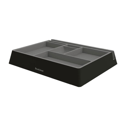 Brookstone Tech Valet Charging Organizer with Docking for Devices and Cables