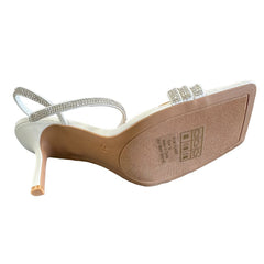 Journee Collection Coraa Womens Rhinestone High Heel Sandals - Size 9.5