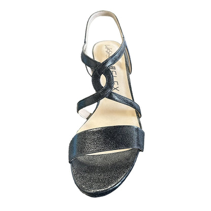 LifeStride Mingle Women's Strappy Pumps, Faux Leather Black - Size 11