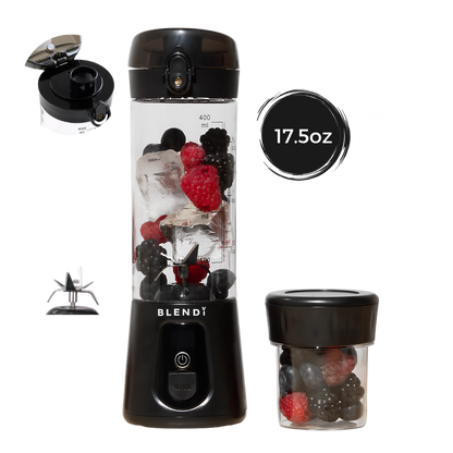 BLENDi Pro+ Ice Crushing Portable Blender, 17 oz USB-C