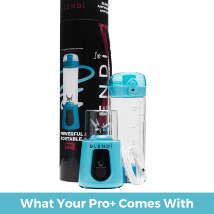 BLENDi Pro+ Ice Crushing Portable Blender, 17 oz USB-C