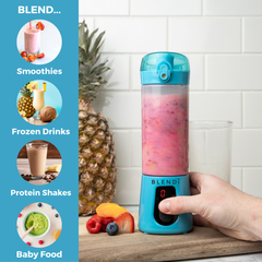 BLENDi Pro+ Ice Crushing Portable Blender, 17 oz USB-C