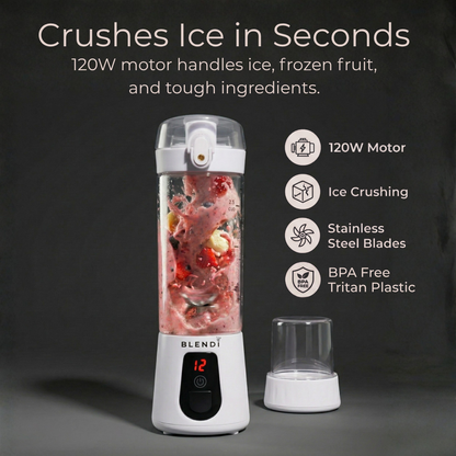 BLENDi Pro+ Ice Crushing Portable Blender, 17 oz USB-C