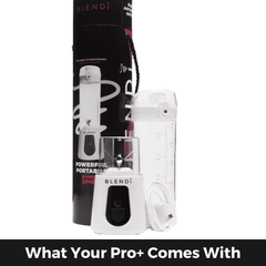 BLENDi Pro+ Ice Crushing Portable Blender, 17 oz USB-C
