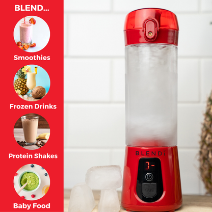 BLENDi Pro+ Ice Crushing Portable Blender, 17 oz USB-C