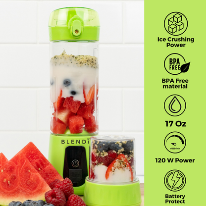 BLENDi Pro+ Ice Crushing Portable Blender, 17 oz USB-C