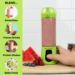 BLENDi Pro+ Ice Crushing Portable Blender, 17 oz USB-C