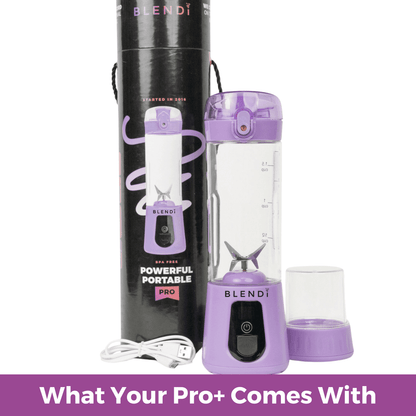 BLENDi Pro+ Ice Crushing Portable Blender, 17 oz USB-C