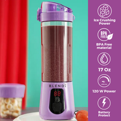 BLENDi Pro+ Ice Crushing Portable Blender, 17 oz USB-C