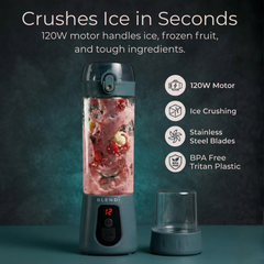 BLENDi Pro+ Ice Crushing Portable Blender, 17 oz USB-C