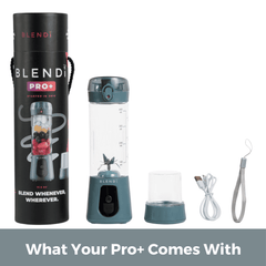 BLENDi Pro+ Ice Crushing Portable Blender, 17 oz USB-C