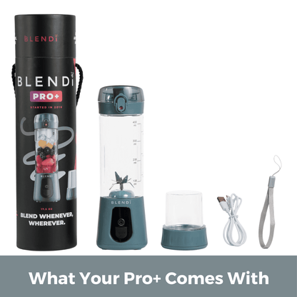 BLENDi Pro+ Ice Crushing Portable Blender, 17 oz USB-C